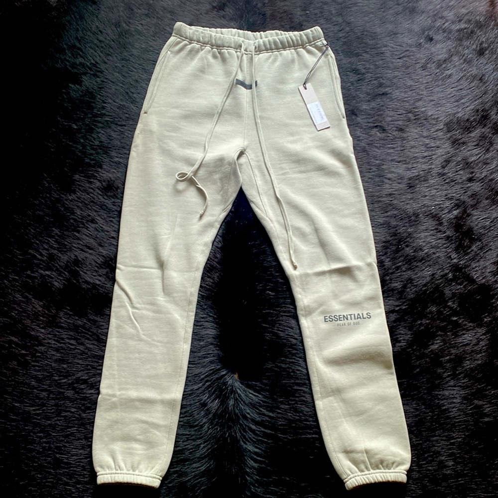 Essentials Fear Of God Cotton Fleece Jogger Sweatpants Small